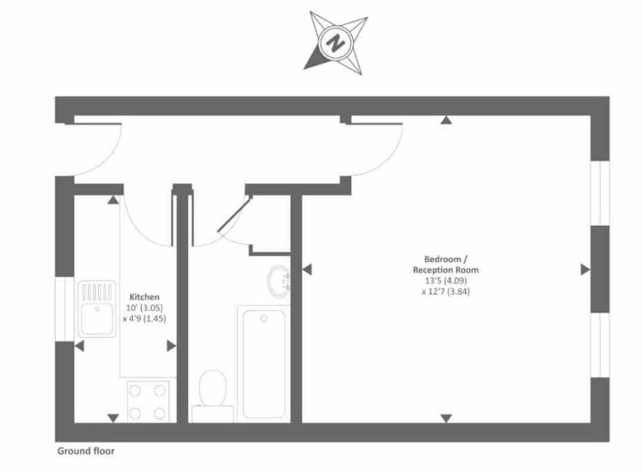Exclusive Flat In Oxford Centre With Ac Leilighet Eksteriør bilde